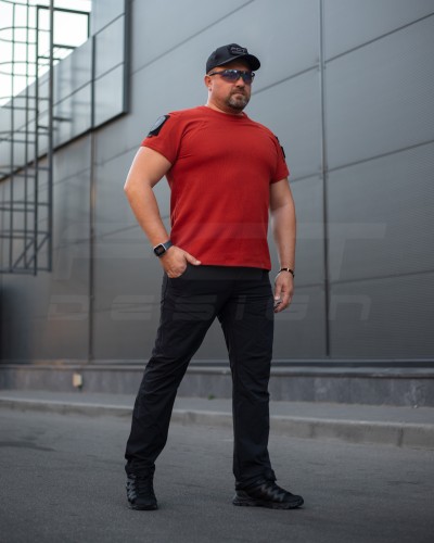 Футболка тактична Комбат з кишенею Zara Теракот 42 42