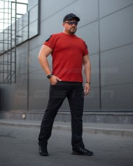 Футболка тактична Комбат з кишенею Zara Теракот