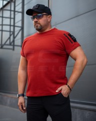 Футболка тактична Комбат з кишенею Zara Теракот