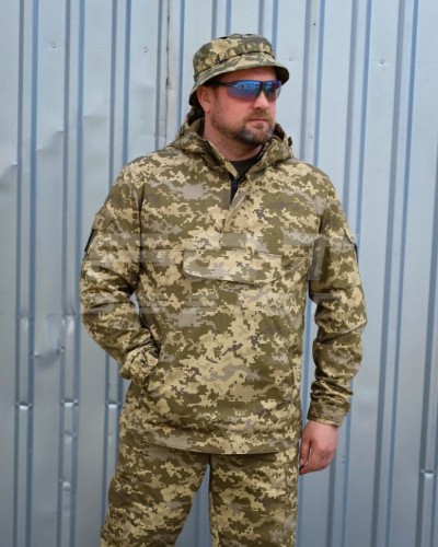 Костюм Горка тактический Анорак рип-стоп пиксель ВСУ 40-42/3