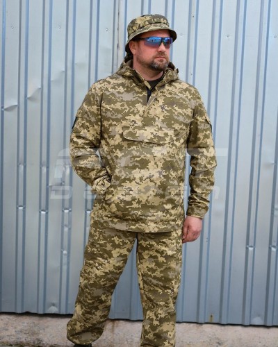Костюм Гірка Анорак тактичний ріп-стоп піксель ЗСУ 40-42/3 40-42/3