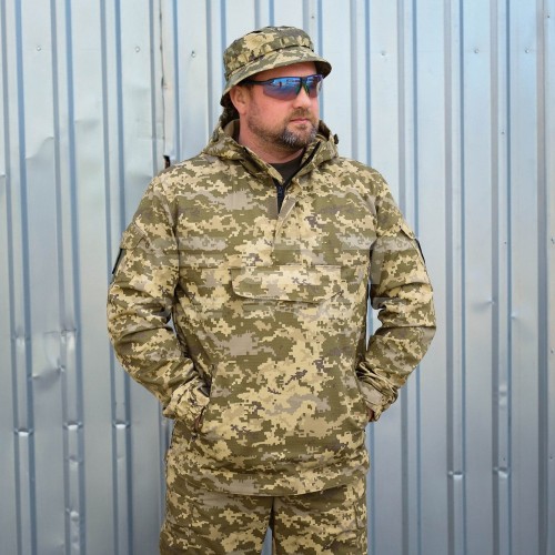 Костюм Гірка Анорак тактичний ріп-стоп піксель ЗСУ 40-42/3 40-42/3