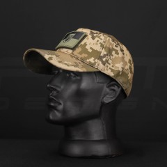 Кепка бейсболка Софтшелл Мілітарі FCT демісезонна піксель ЗСУ