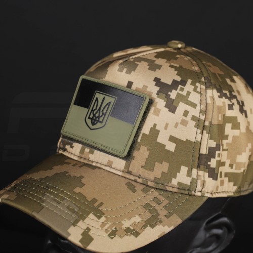 Кепка бейсболка Софтшелл Мілітарі FCT демісезонна піксель ЗСУ 56 56