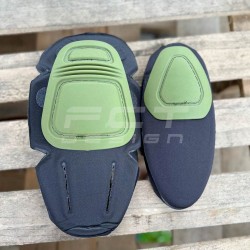 Тактичні налокітники та наколінники вставні для одягу хакі, чорні, койот