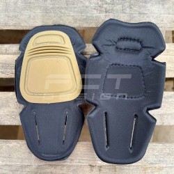 Тактичні налокітники та наколінники вставні для одягу хакі, чорні, койот