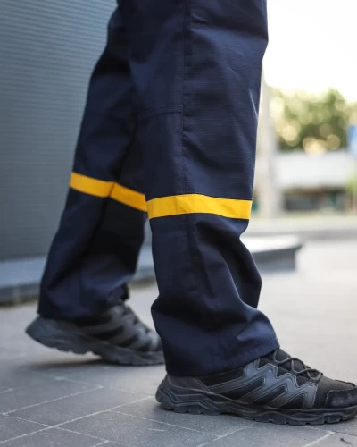 Штани спеціальні тактичні сині для ДСНС рип-стоп зі смугою 42 42