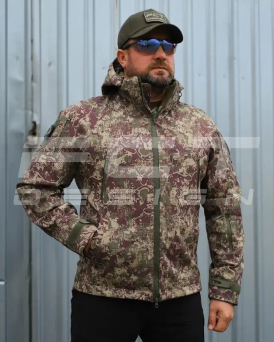 Куртка тактична Хантер Софтшелл Зимова Хижак 40-42/3 40-42/3
