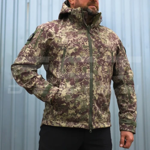 Куртка тактична Хантер Софтшелл Зимова Хижак 40-42/3 40-42/3