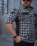 Тактична мілітарі Сорочка FCT Blackbeard демісезон в клітинку Сіро-зелена (11 номер) 40-42/3 40-42/3