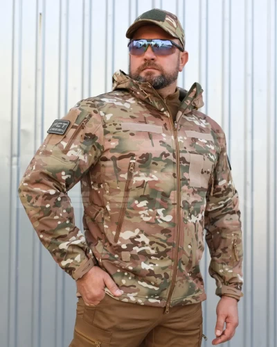 Куртка тактична Альфа Софтшел фліс Мультикам 40-42/3 40-42/3