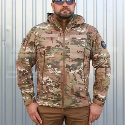 Куртка тактична Альфа Софтшел фліс Мультикам 40-42/3 40-42/3