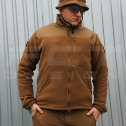 Кофта фліс Койот спрощена з липучками