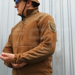 Кофта фліс Койот спрощена з липучками