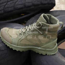 Ботинки тактические Варяг летние на сетке хаки