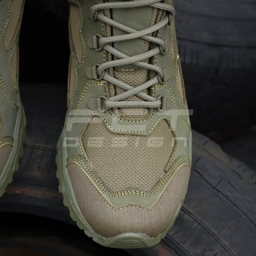 Черевики тактичні літні Варяг на сітці хакі 40 40