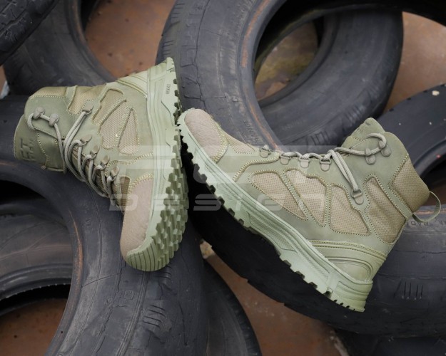 Черевики тактичні літні Варяг на сітці хакі 40 40