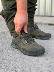 Кросівки тактичні літні S3 на сітці хакі