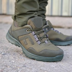 Кросівки тактичні літні S3 на сітці хакі