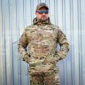 Костюм Горка Анорак тактический демисезонный Мультикам с наколенниками и налокотниками 40-42/3
