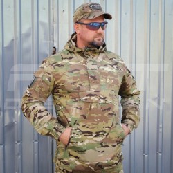 Костюм Гірка Анорак тактичний демісезонний з наколінниками та налокітниками мультикам