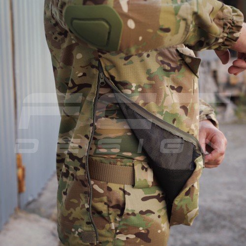 Костюм Гірка Анорак тактичний демісезонний з наколінниками та налокітниками мультикам 40-42/3 40-42/3