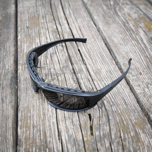 Тактичні балістичні окуляри чорні