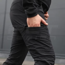 Брюки тактические летние милитари Урбан черный баланс