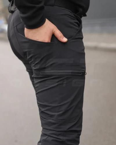 Штани тактичні літні мілітарі Урбан баланс чорні 42 42