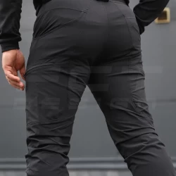 Брюки тактические летние милитари Урбан черный баланс