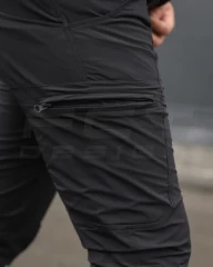 Штани тактичні літні мілітарі Урбан баланс чорні