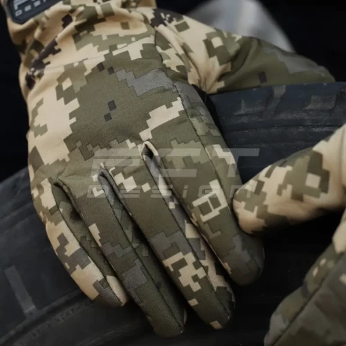 Рукавиці Софтшел піксель ЗСУ з Тачскрином утеплені M M