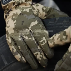 Рукавиці Софтшел піксель ЗСУ з Тачскрином утеплені