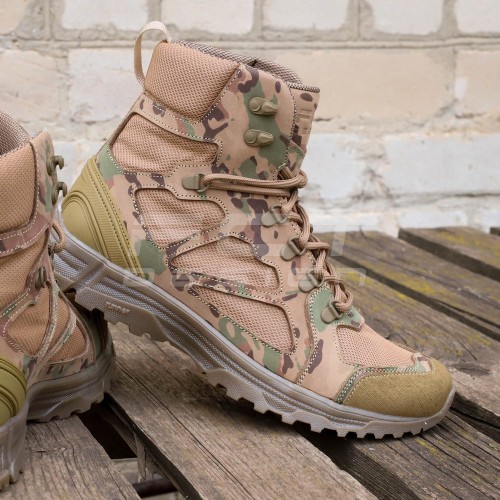 Черевики тактичні літні Варяг на сітці шкіра мультикам 40 40