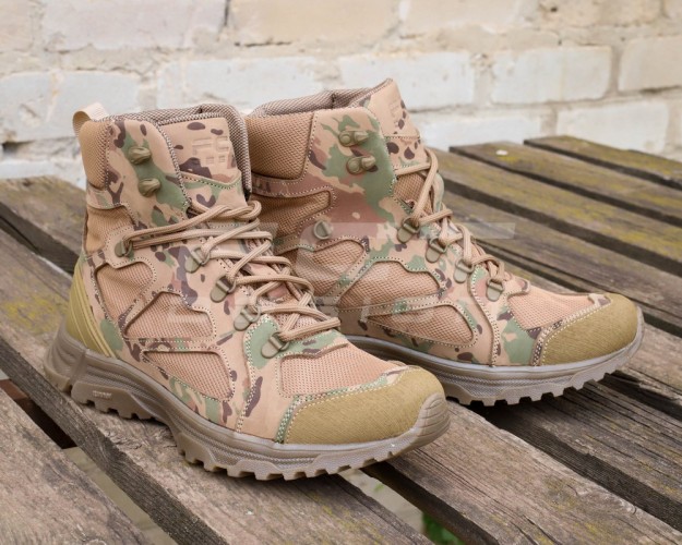 Черевики тактичні літні Варяг на сітці шкіра мультикам 40 40
