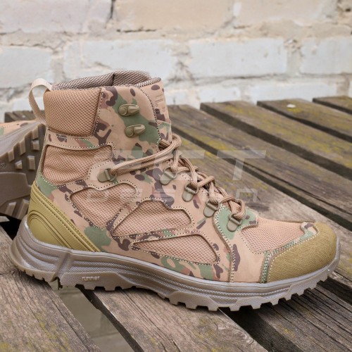 Черевики тактичні літні Варяг на сітці шкіра мультикам 40 40