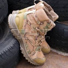 Черевики тактичні літні Варяг на сітці шкіра мультикам