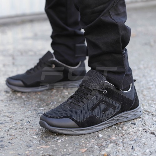 Кросівки тактичні літні S3 на сітці чорні 40 40