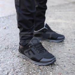 Кросівки тактичні літні S3 на сітці чорні