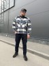 Тактична мілітарі Сорочка FCT демісезон утеплена в клітинку Синьо-біла (14 номер) 40-42/3 40-42/3