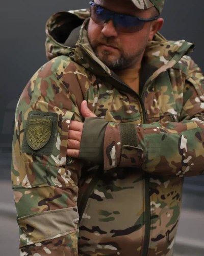 Куртка тактична зимова USA Американка Мультикам S S