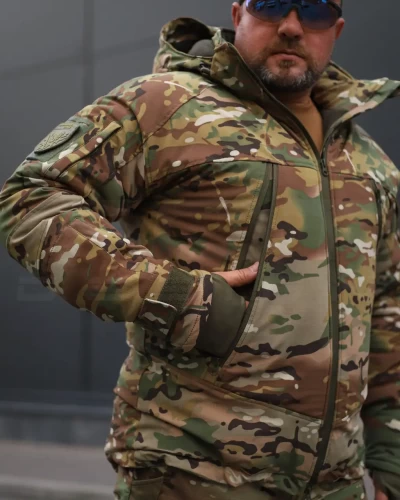 Куртка тактична зимова USA Американка Мультикам S S