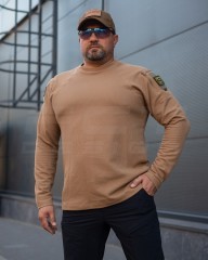 Лонгслів довгий рукав Зара койот