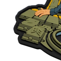Шеврон/патч резиновый ПВХ "Tank Girl"