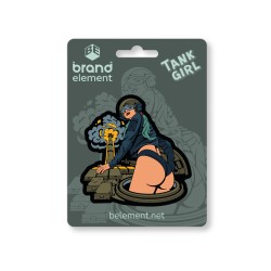 Шеврон/патч резиновый ПВХ "Tank Girl"