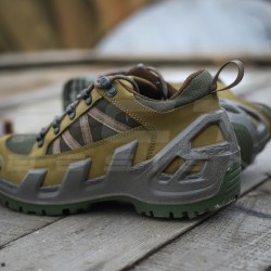 Кросівки тактичні Ванеда Vaneda V-CLUTCH 1347 PRO MID нубук хакі