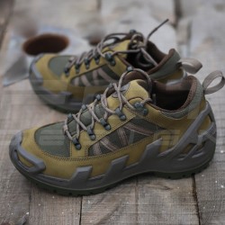 Кросівки тактичні Ванеда Vaneda V-CLUTCH 1347 PRO MID нубук хакі