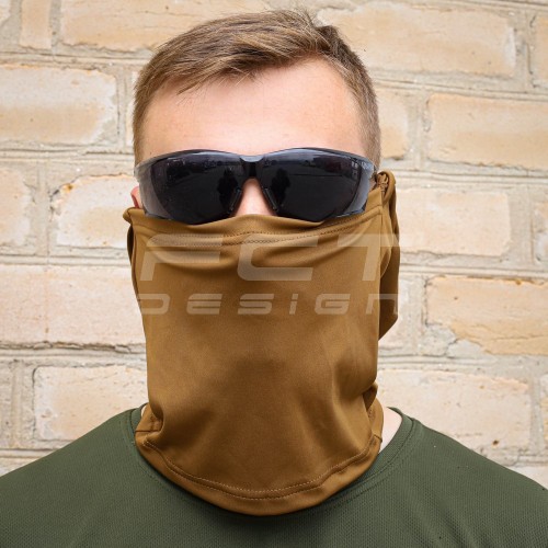 Шапка-маска балаклава Джерсі Stretch вологовідвідна койот  