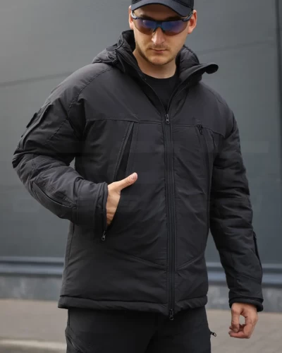 Куртка тактична зимова USA Американка чорна S S