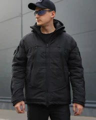 Куртка тактическая зимняя USA Американка черная